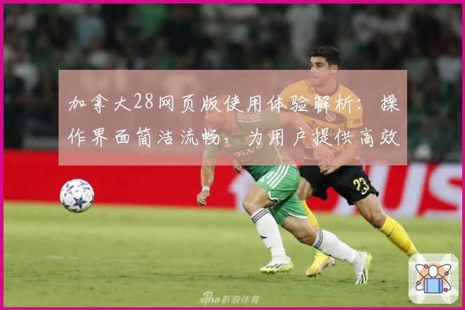 加拿大28网页版使用体验解析：操作界面简洁流畅，为用户提供高效便捷服务